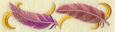 Fall Feathers Border