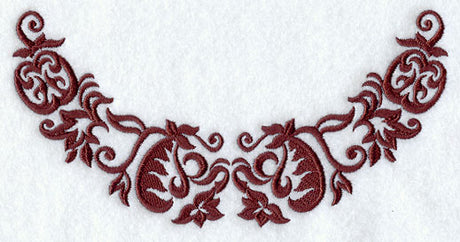 Damask Pumpkins Neckline (Crewneck)