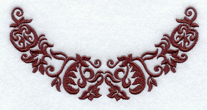 Damask Pumpkins Neckline (Crewneck)