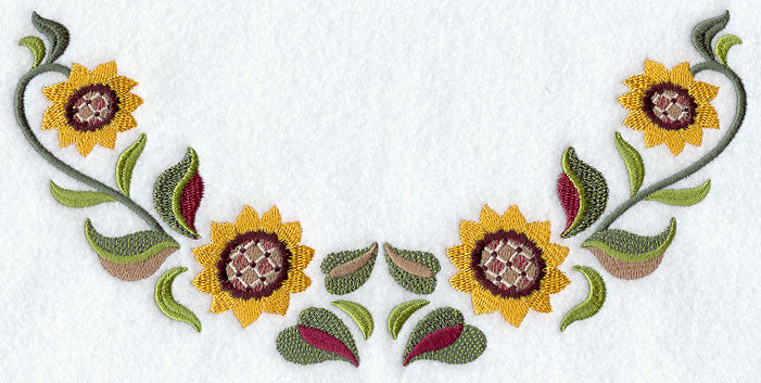Sunflowers Neckline (Crewneck)