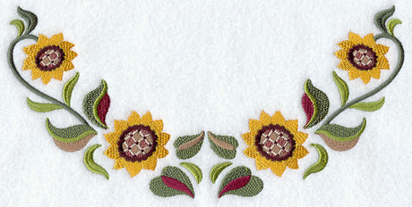 Sunflowers Neckline (Crewneck)