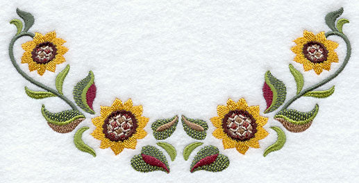 Sunflowers Neckline (Crewneck)