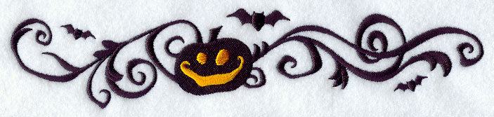 Jack o' Lantern Filigree Border