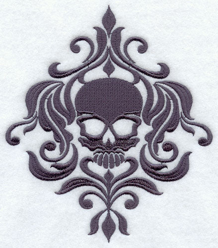 Skull Damask