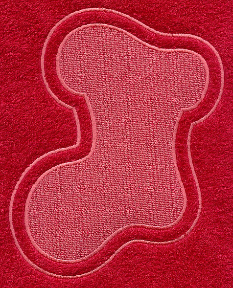 Stocking Backdrop (Embossed)