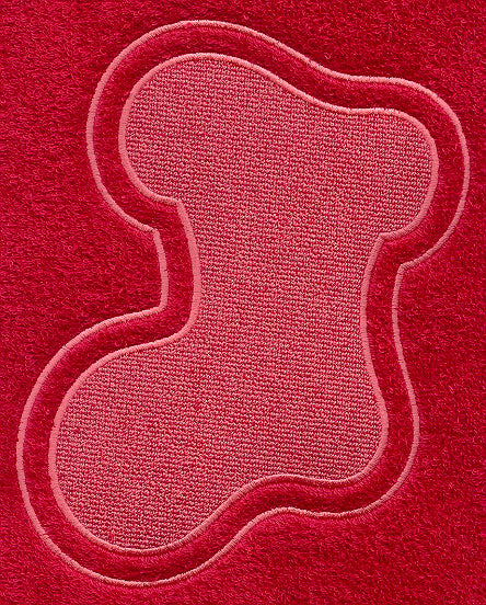 Stocking Backdrop (Embossed)