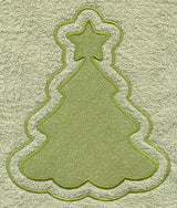 Christmas Tree Backdrop (Embossed)