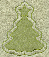 Christmas Tree Backdrop (Embossed)