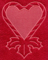 Candy Canes Backdrop (Embossed)