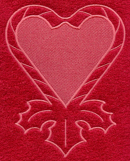 Candy Canes Backdrop (Embossed)