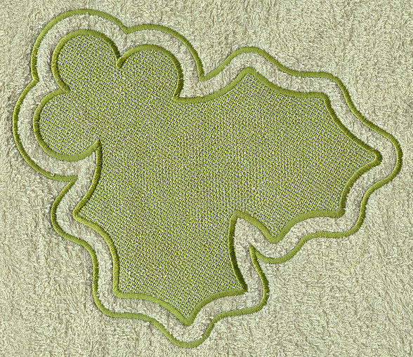 Holly Backdrop (Embossed)