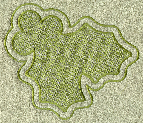 Holly Backdrop (Embossed)