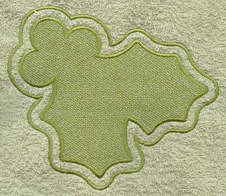 Holly Backdrop (Embossed)