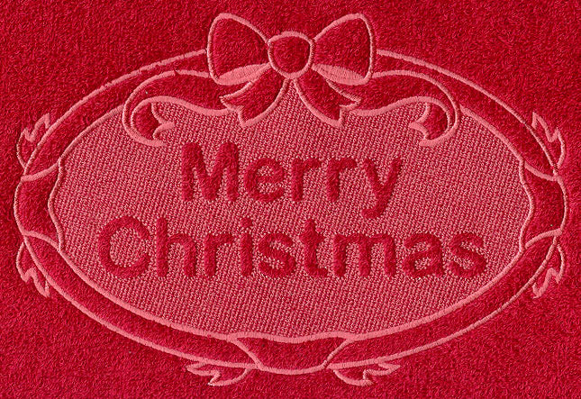 Merry Christmas (Embossed)