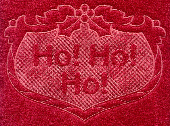 Ho! Ho! Ho! (Embossed)