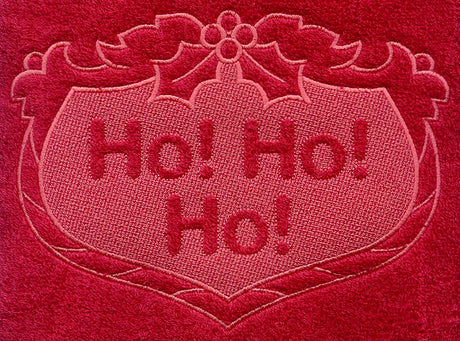 Ho! Ho! Ho! (Embossed)