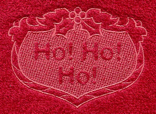 Ho! Ho! Ho! (Embossed)