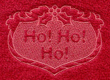 Ho! Ho! Ho! (Embossed)
