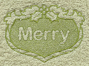 Merry (Embossed)