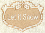 Let It Snow (Embossed)