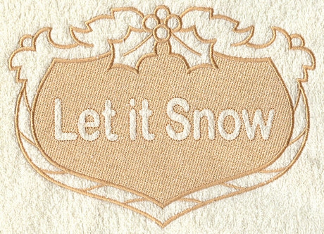 Let It Snow (Embossed)