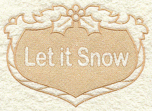 Let It Snow (Embossed)