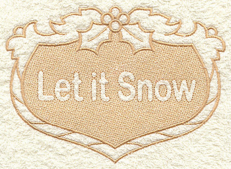 Let It Snow (Embossed)