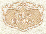 Happy Holidays (Embossed)