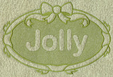 Jolly (Embossed)