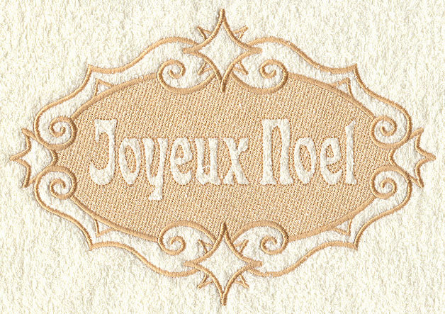 Joyeux Noel (Embossed)