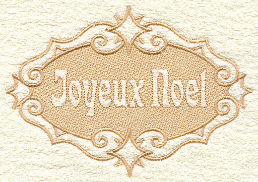 Joyeux Noel (Embossed)