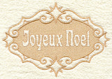 Joyeux Noel (Embossed)