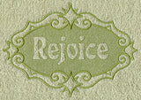 Rejoice (Embossed)