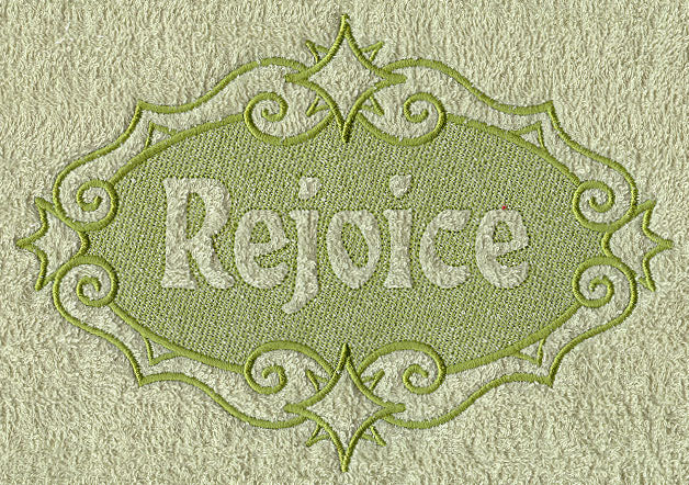 Rejoice (Embossed)