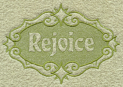 Rejoice (Embossed)