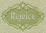 Rejoice (Embossed)