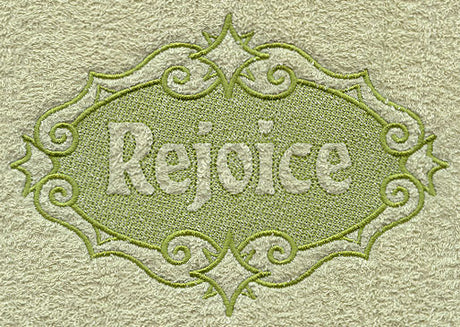 Rejoice (Embossed)