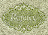 Rejoice (Embossed)