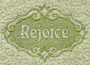 Rejoice (Embossed)