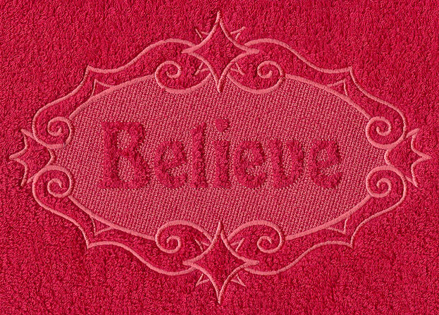 Believe (Embossed)