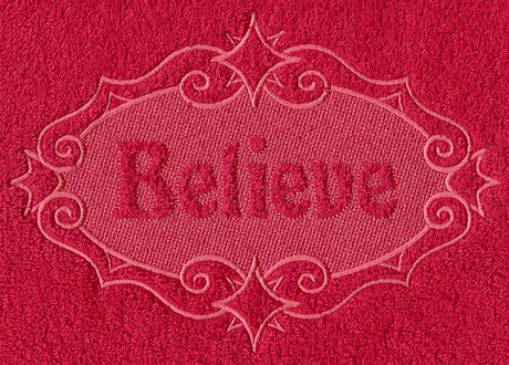 Believe (Embossed)