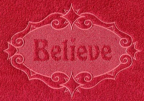 Believe (Embossed)