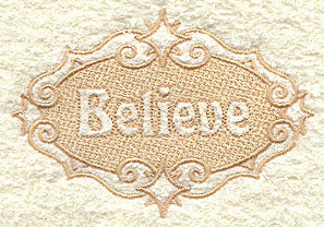 Believe (Embossed)