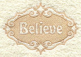 Believe (Embossed)