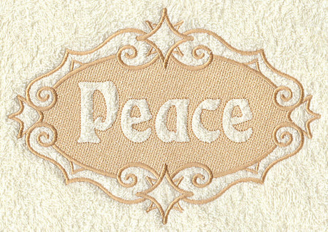 Peace (Embossed)