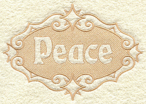 Peace (Embossed)