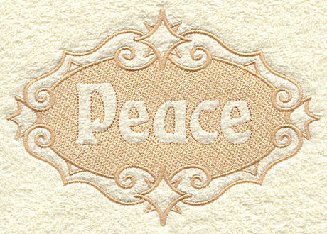 Peace (Embossed)