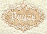 Peace (Embossed)