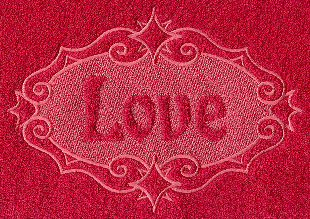 Love (Embossed)