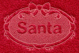 Santa (Embossed)